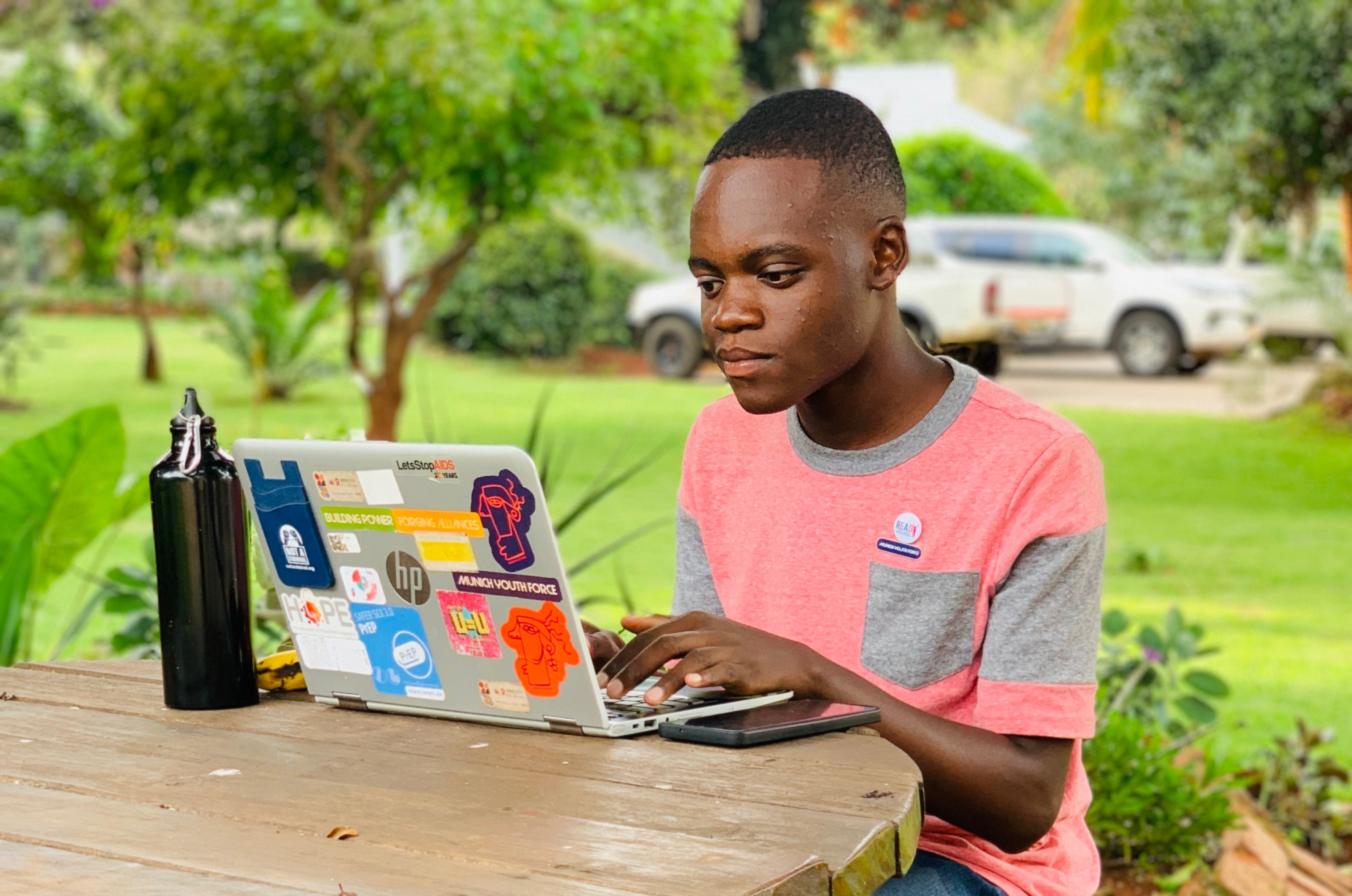 Developer at work - TumaiLife Technologies